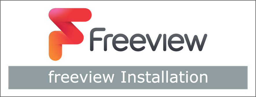 freeview Installation button